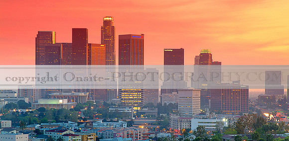 Los Angeles CA - Downtown Skyline 1403