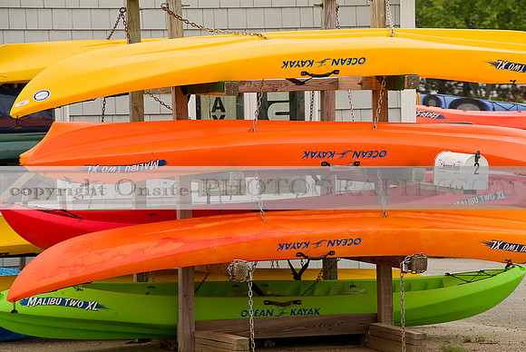 kayaks - Salisbury Beach MA -