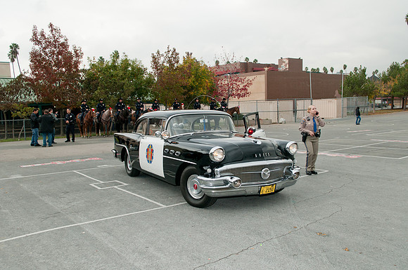 Leo Politi Elementary School, LAPD, Santa and Mrs. Claus - 2012