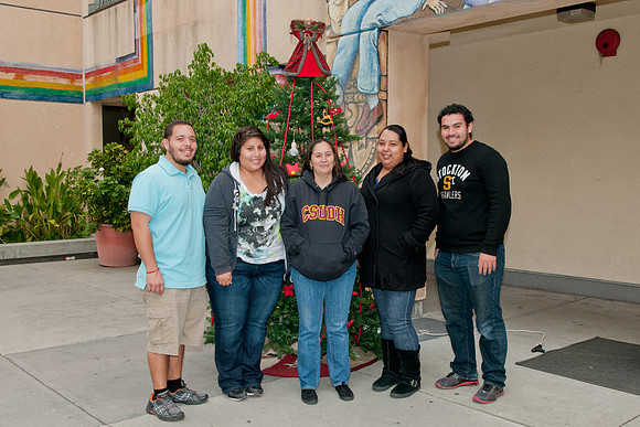 Leo Politi Elementary School, LAPD, Santa and Mrs. Claus - 2012