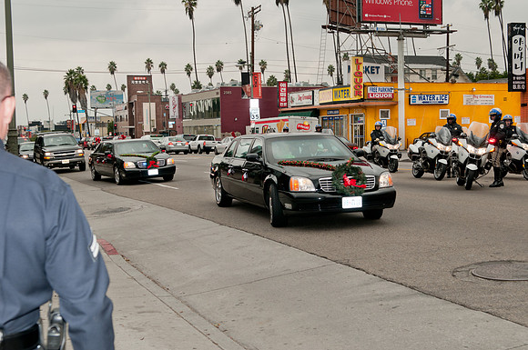 Leo Politi Elementary School, LAPD, Santa and Mrs. Claus - 2012