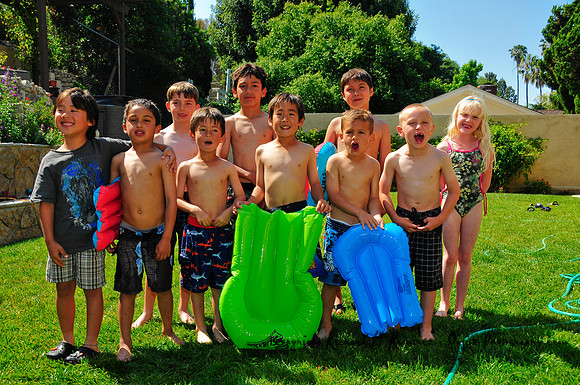Devin Birthday Party at Ruly's House