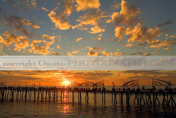 Redond Beach Pier -Sunset 2501