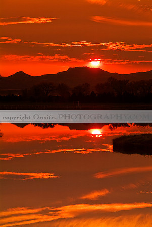 Bass Lake CO - Sunset 5105